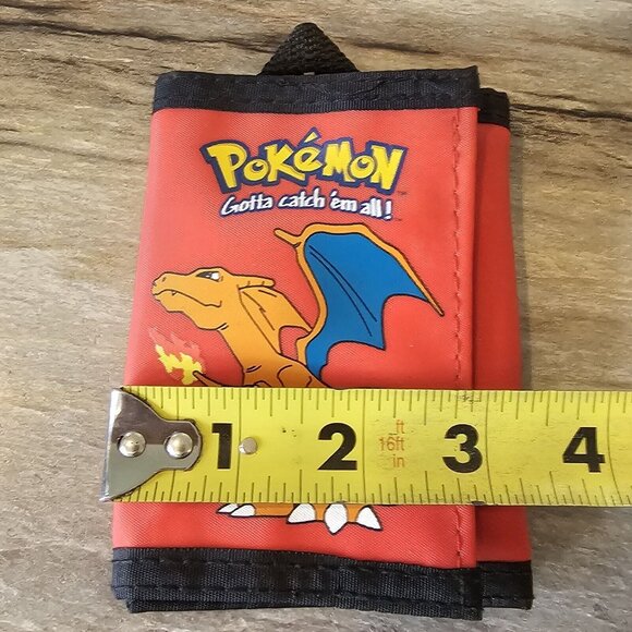 Pokémon Pokemon Wallet official Nintendo Charizard Vintage Rare Edition Red - Picture 12 of 13
